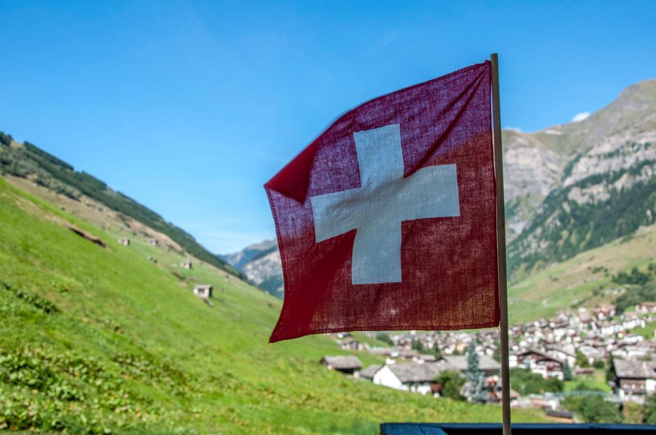 Gasthaus Edelweiss Vals Exteriér fotografie